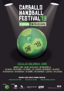 Cartel Carballo Handball Festival 2019